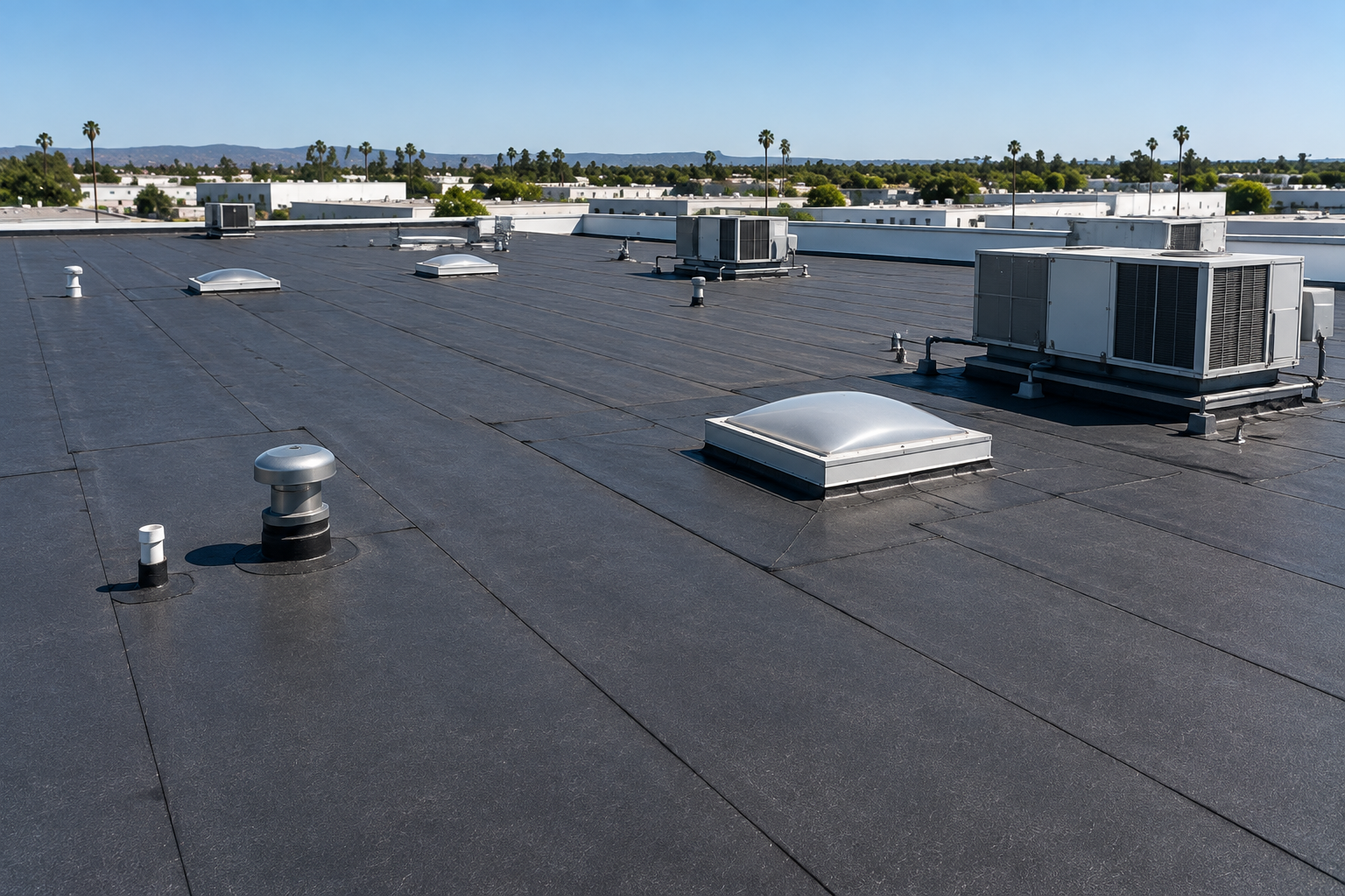 commercial roofing by infinite roofers