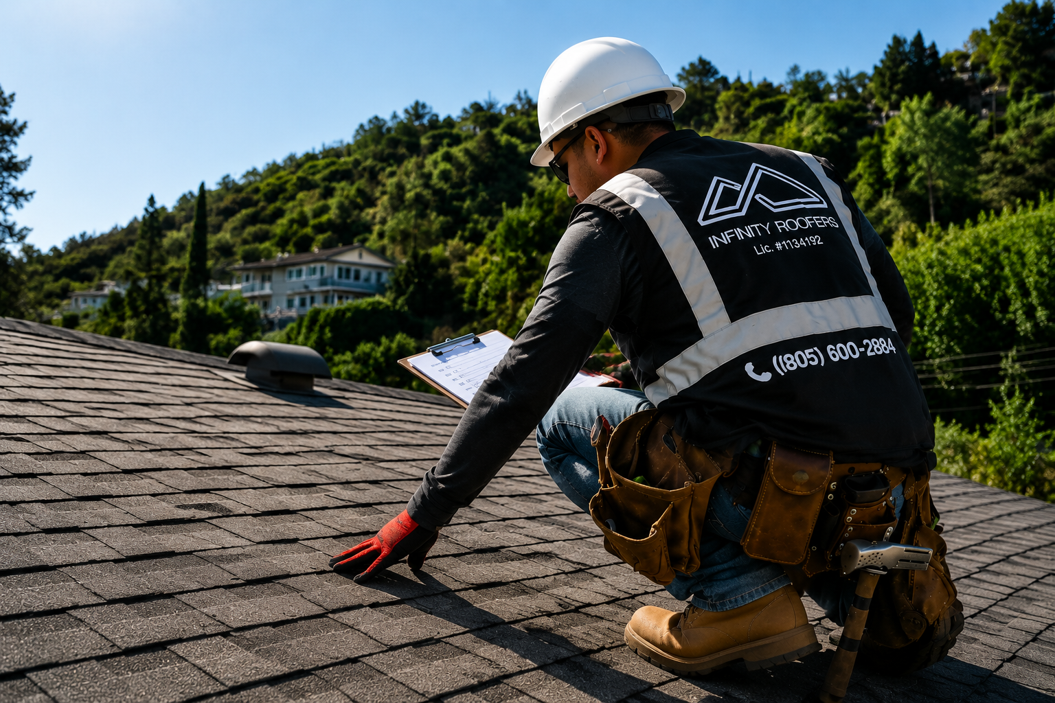 roof inspection by infinity roofer