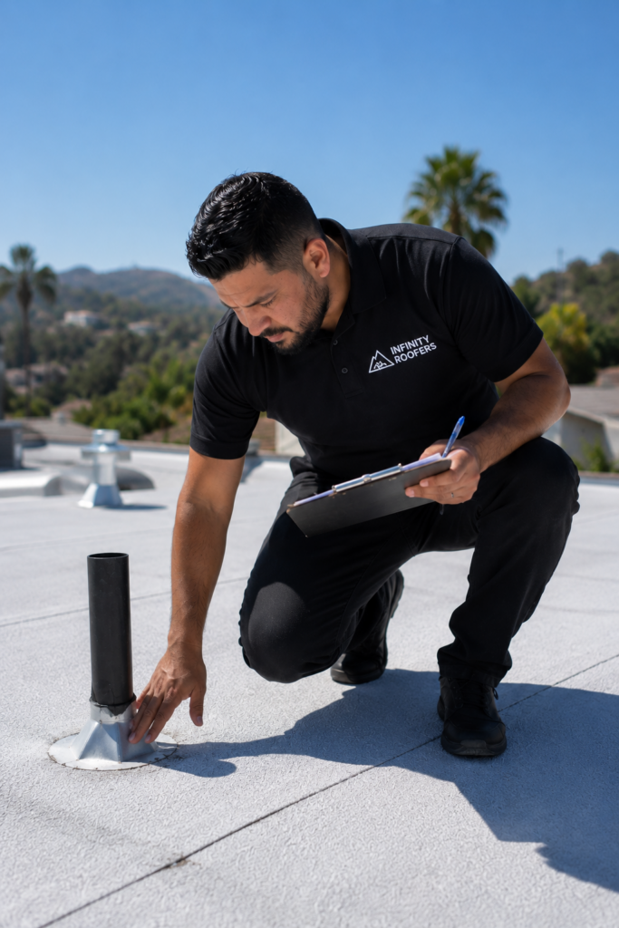 roof inspection infinity roofers