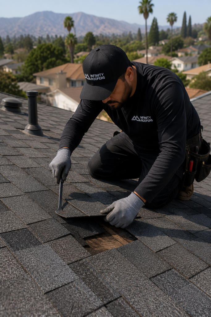 roof repair by infinity roofers